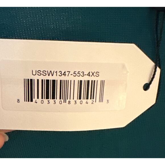 Universal Standard Knit Square Neck Mini Dress Sleevelss Size 4XS US 0 New - Picture 4 of 6